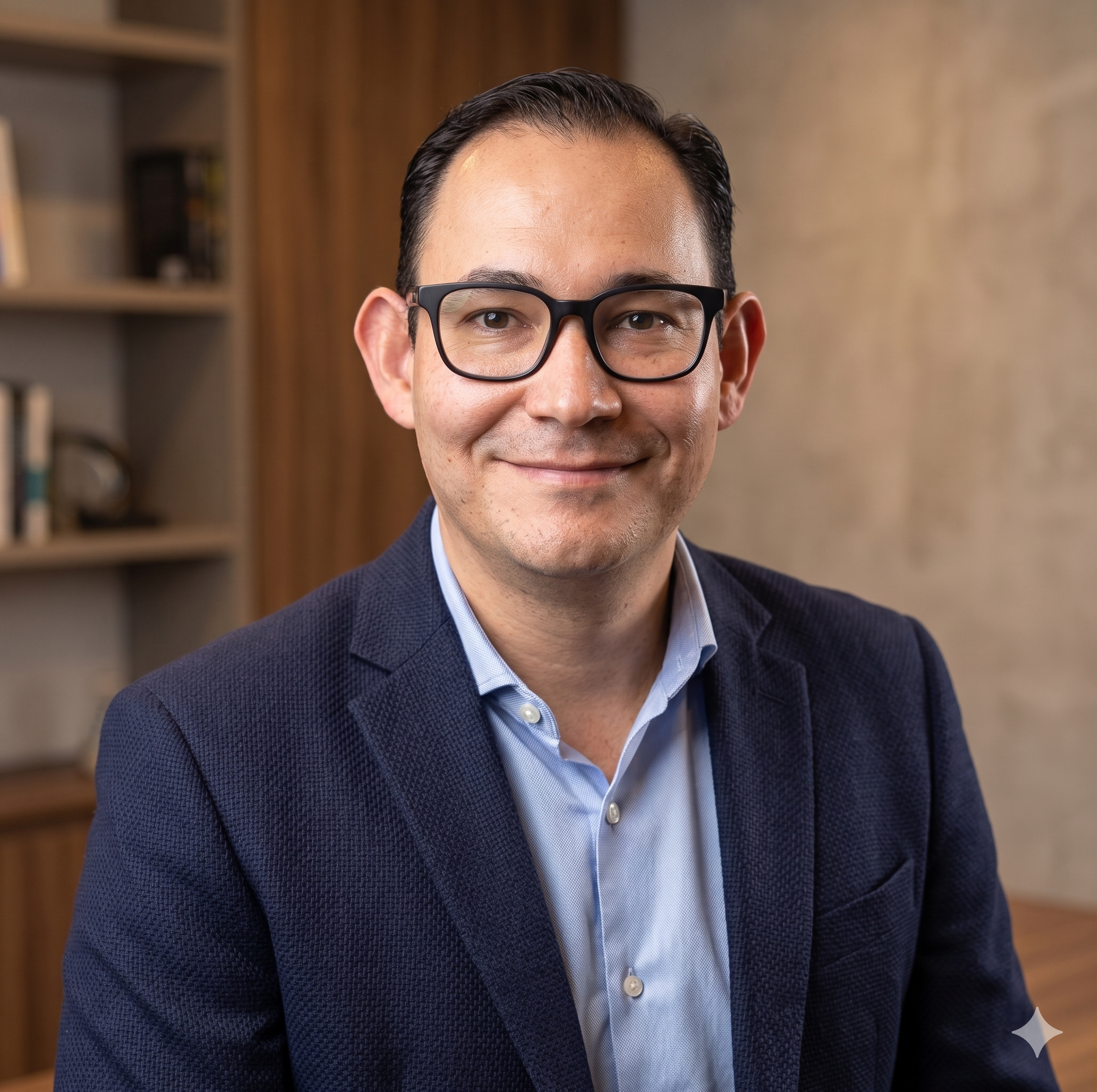 Retrato institucional de Ricardo Esparza Ruezga